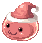 Sprite do monstro Poring Noel