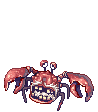 Sprite do monstro Caranguejo