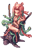 Sprite do monstro Medusa