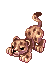 Sprite do monstro Filhote de Leopardo