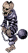 Sprite de Esqueleto Prisioneiro