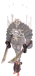 Sprite do monstro Samurai Encarnado