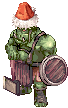 Sprite do monstro Orc Natalino