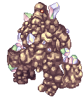 Sprite do monstro Golem de Bradium